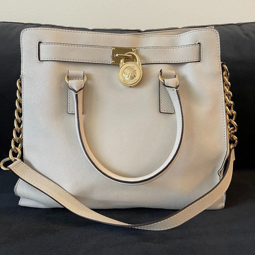 Michael Kors Oyster Hamilton Tote
